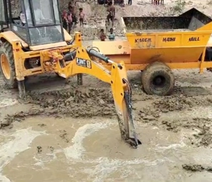 Mud Preparation for Bricks